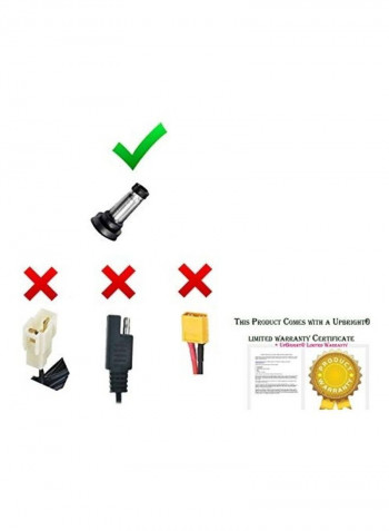New Global AC/DC Adapter Black