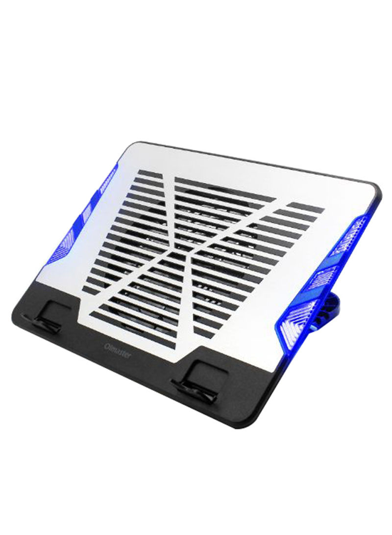 Adjustable Heat Dissipation Panel Laptop Holder 20centimeter Silver