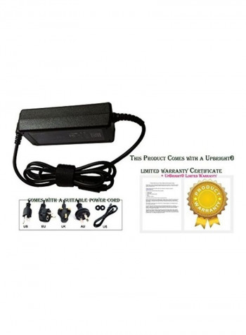 New Global AC/DC Adapter Black