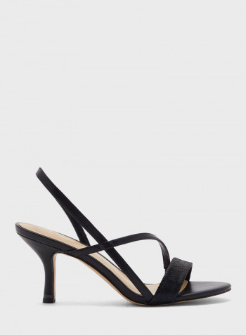 Bonnardel Mid Heel Sandals Black