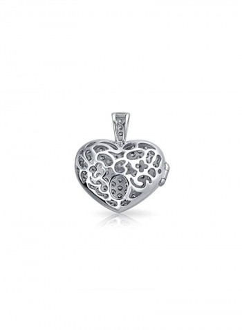Brass Cubic Zirconia Studded Pendant