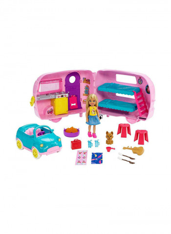Club Chelsea Camper Doll Playset