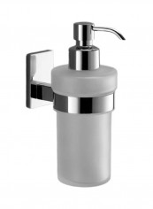 Wall Mounted Soap Dispenser Chrome 1.04x2.72inch reviews Wall Mounted Soap Dispenser Chrome 1.04x2.72inch
