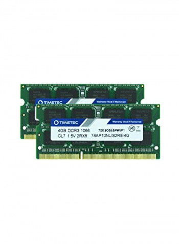 2-Piece SODIMM DDR3 RAM 4GB
