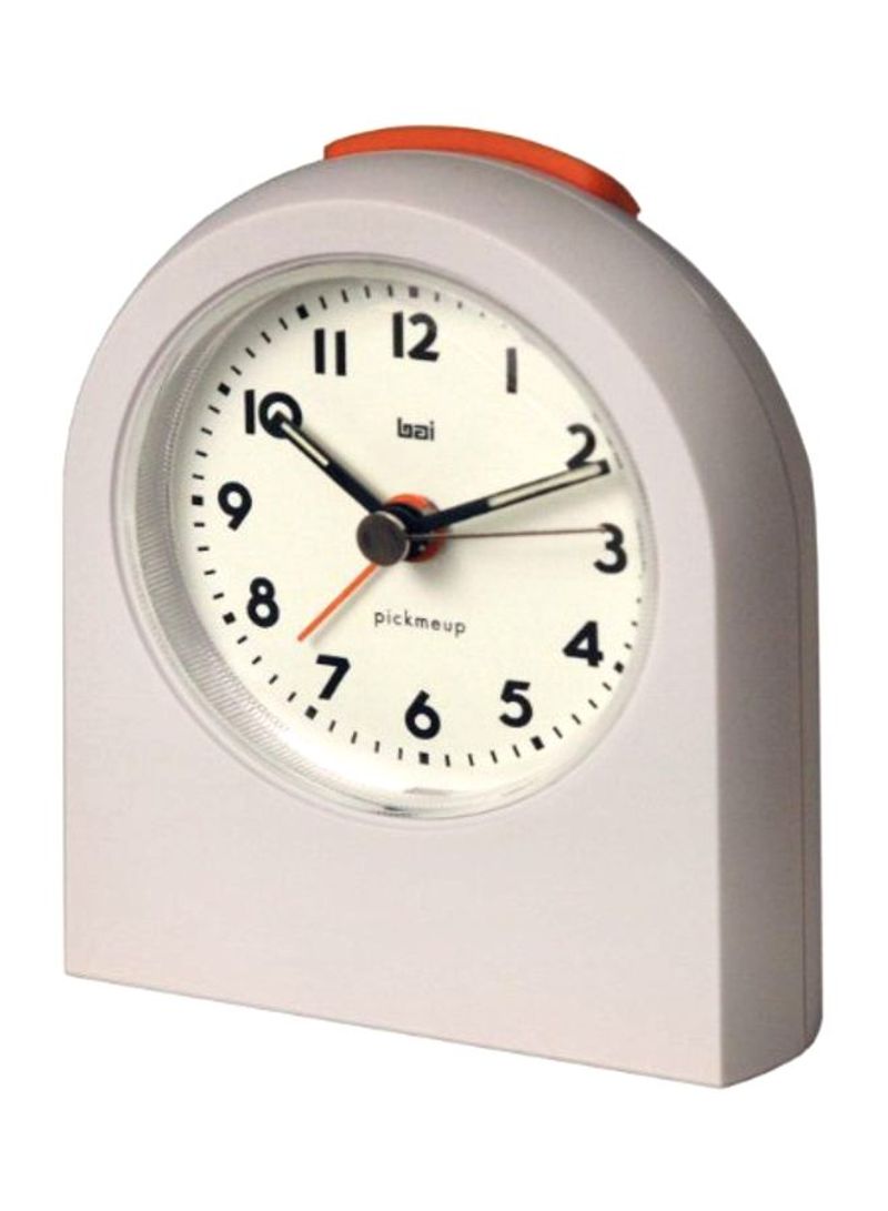 Alarm Clock White 3 x 1.7 x 3.5inch