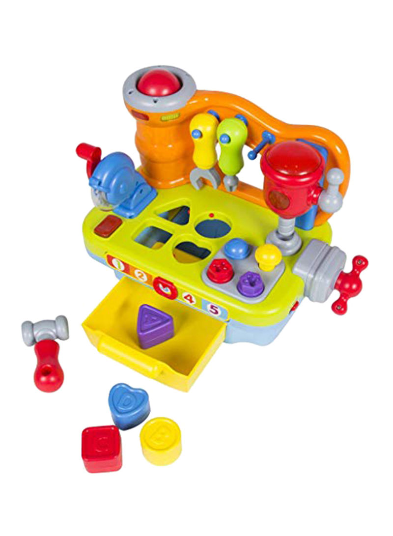 Liberty Imports Little Engineer Multifunctional Kids Musical Learning Tool Workbench