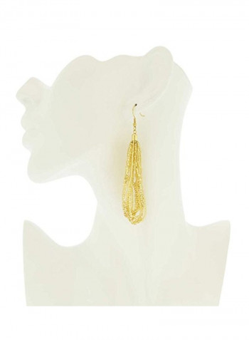 925 Sterling Silver Seed Beaded Earrings