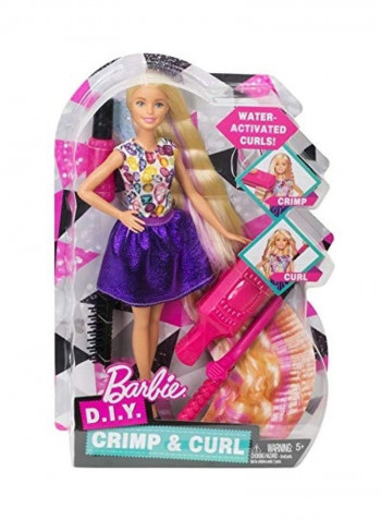 Crimps & Curls Doll Set 2 x 13inch