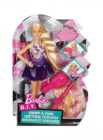 Crimps & Curls Doll Set 2 x 13inch