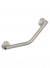 Angled Grab Bar Silver 16inch