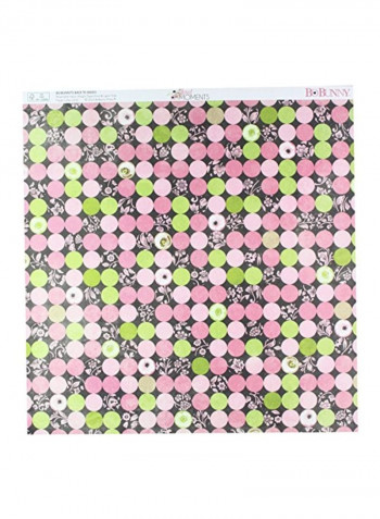 Sweet Moments Tempting Paper Pink/White