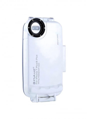 Diving Waterproof Case For Apple iPhone 7 Plus/8 Plus White