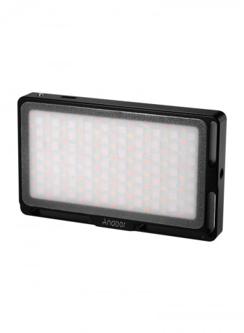 RGB LED Video Light Panel Black