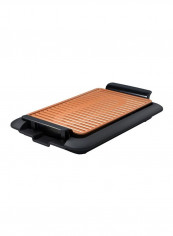 Smokeless Grill With Temperature Dial Black/Orange 400x325x88millimeter reviews Smokeless Grill With Temperature Dial Black/Orange 400x325x88millimeter