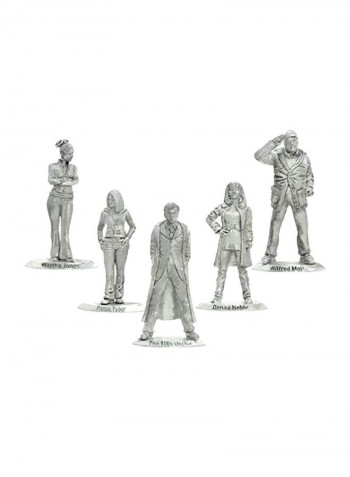 5-Piece Doctor Who Time Vortex Statue Set 602210010