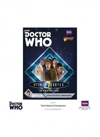5-Piece Doctor Who Time Vortex Statue Set 602210010