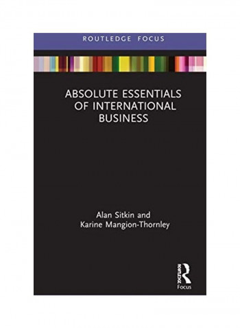 Absolute Essentials Of International Business Hardcover English by Alan Sitkin