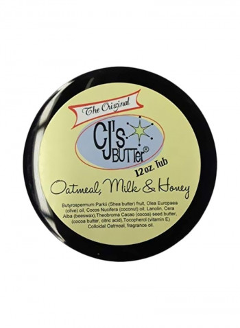 Oatmeal, Milk And Honey Body Butter 12ounce