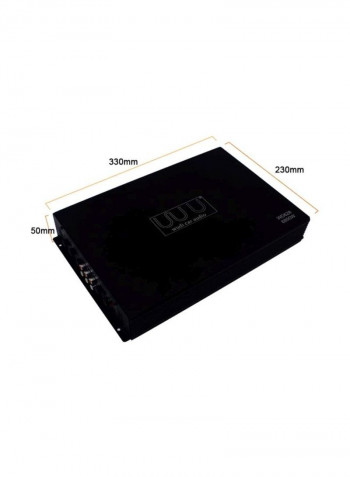 4 Channel Audio Amplifier V6671 Black