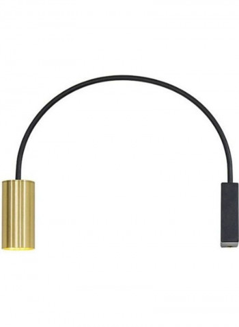 Geometric Copper Wall Lamp Warm White