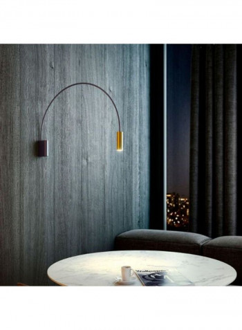 Geometric Copper Wall Lamp Warm White