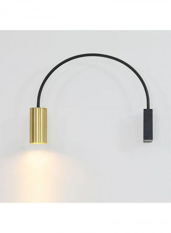 Geometric Copper Wall Lamp Warm White