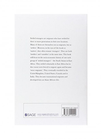 Settled Strangers: Asian Business Elites in East Africa 1800-2000 Hardcover