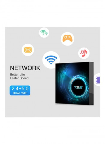 Android Smart TV Box T95 Black