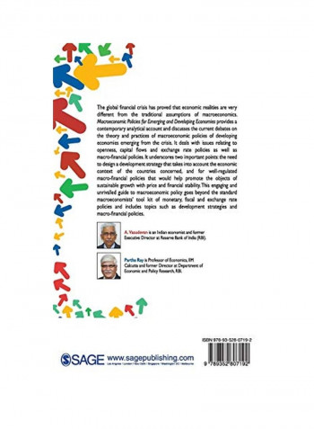 Macroeconomic Policies For Emerging And Developing Economies Hardcover