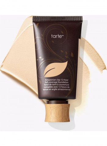 tarte Amazonian clay 12-hour full coverage foundation SPF 15