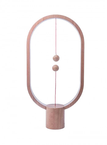 41X22Cm Magnetic Table Lamp Brown 9x13centimeter
