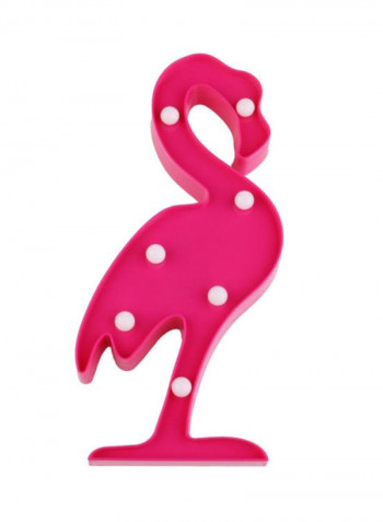 Flamingo LED Wall Light Pink 32 x 19cm