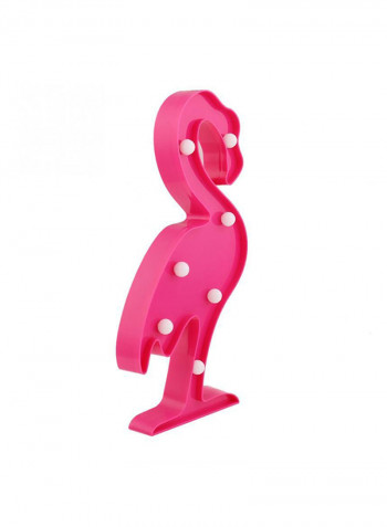 Flamingo LED Wall Light Pink 32 x 19cm