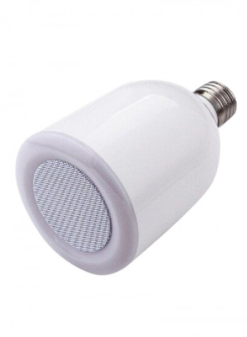 LED Lamp With Speaker Multicolour 11x16centimeter