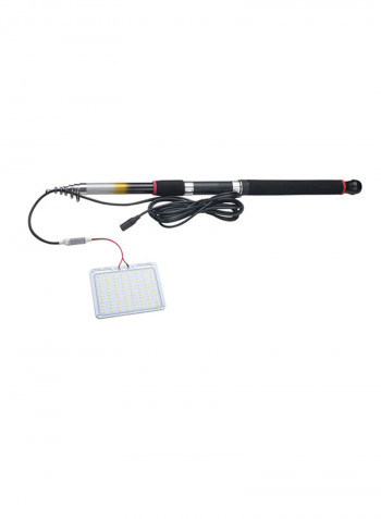 Fishing Rod LED Light With Remote Control White 12x20centimeter