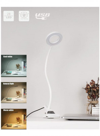 Eyocean LED Reading Light White 8x14centimeter