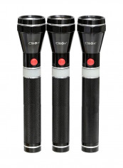 3 In 1 Premium Quality Torch Black 5x22centimeter