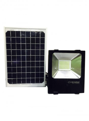 Automatic Solar Flood Light Black 14x16centimeter