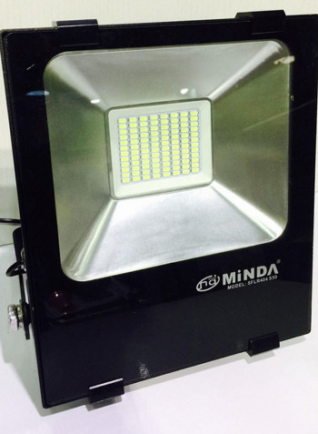 Automatic Solar Flood Light Black 14x16centimeter