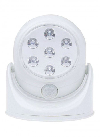 Remote Control 100 LED Vivid Votive Light White 9x13centimeter