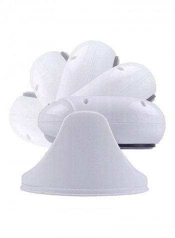 Remote Control 100 LED Vivid Votive Light White 9x13centimeter