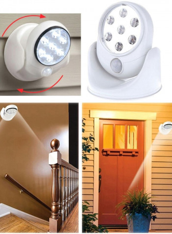 Remote Control 100 LED Vivid Votive Light White 9x13centimeter