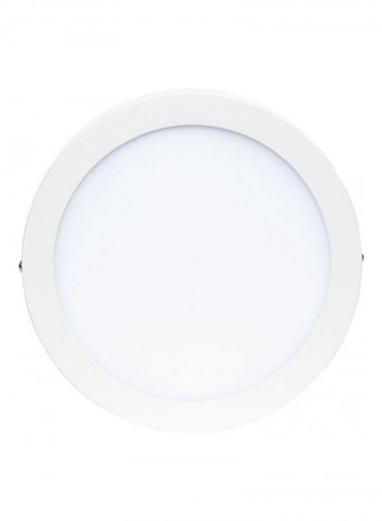 Round Surface LED Ceiling Panel Light White 10x10cm
