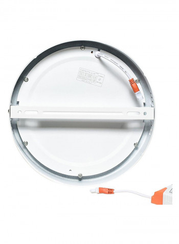 Round Surface LED Ceiling Panel Light White 10x10cm