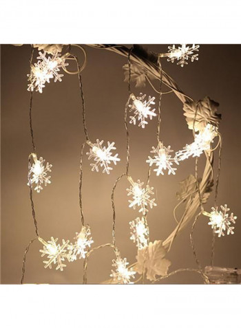 10M 100 LEDs Fairy String Light White 14x19centimeter