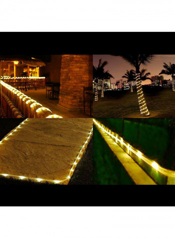 50 LED Solar Power String Lights Yellow