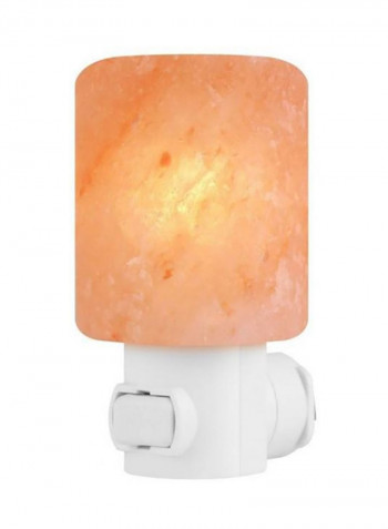 Mini Hand Carved Himalayan Salt Lamp White 7x12centimeter