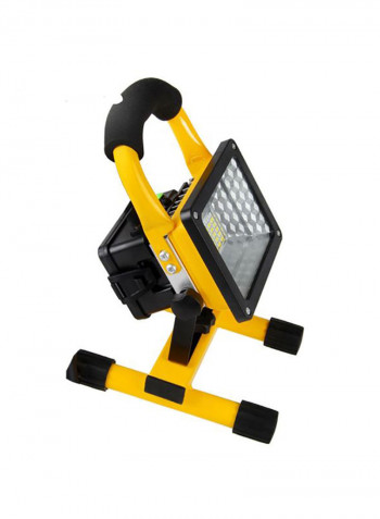 Portable Rechargeable LED Flood Light White 4x7centimeter
