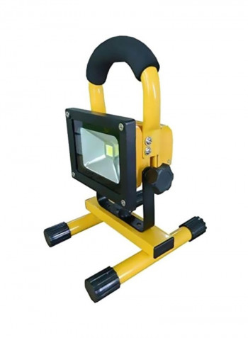 Portable Rechargeable LED Flood Light White 4x7centimeter