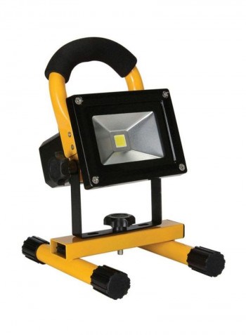Portable Rechargeable LED Flood Light White 4x7centimeter